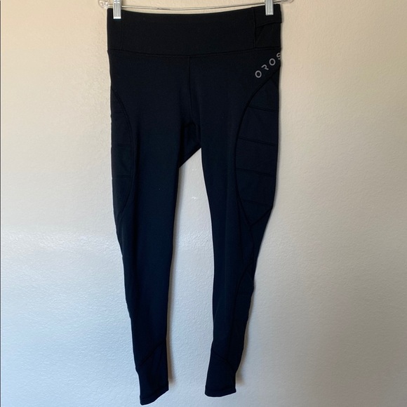 OROS Solarcore padded leggings women’s size medium black VGUC - Picture 1 of 6